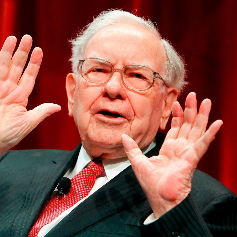 Warren Buffett, histórico inversor. FOTO GETTY. 