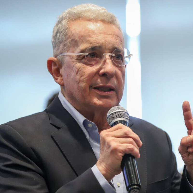 Expresidente Álvaro Uribe. Foto: Colprensa