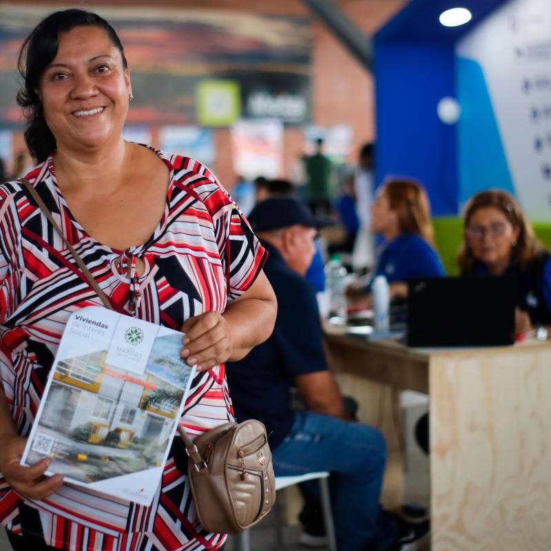 Feria FNA por Colombia en Plaza Mayor reúne oferta de vivienda con financiación total y asesoría gratuita para familias. FOTO CORTESÍA