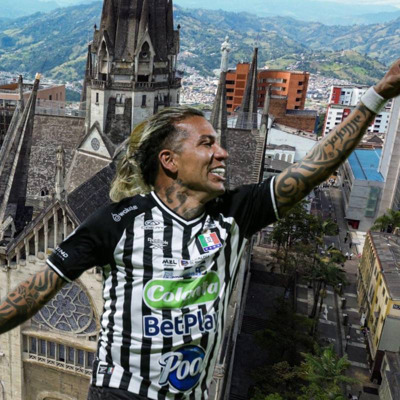 El Once Caldas, liderado por el goleador histórico del fútbol colombiano, donará por cada gol que anoté en la temporada. Fotos: Manuel Saldarriaga y Colprensa