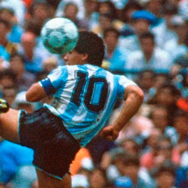 Diego Maradona en el Mundil 1986. FOTO: Instagram Maradona