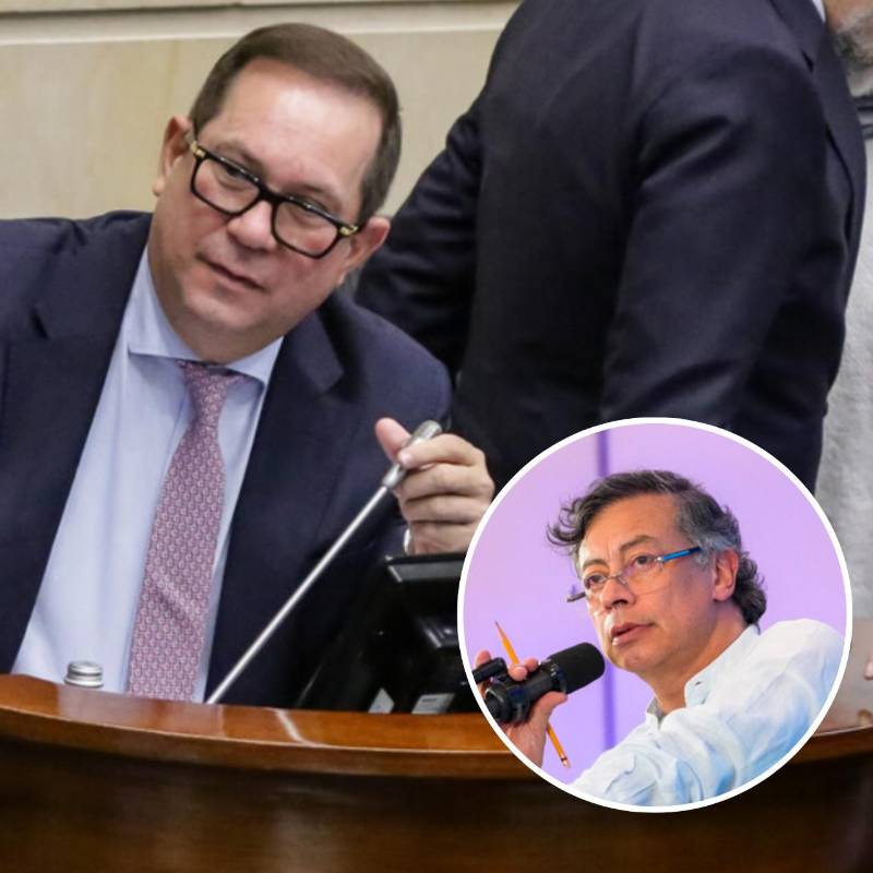 Lidio García es el presidente del Senado. Le respondió a la petición de Petro asegurando que “el Congreso es una rama autónoma e independiente del poder público”. Foto: Colprensa