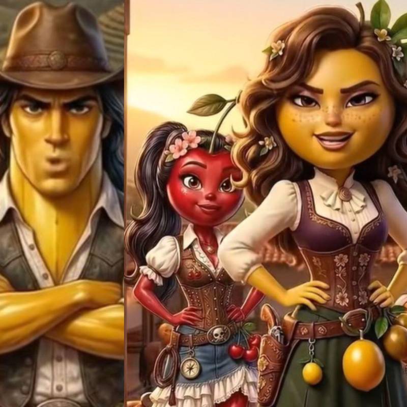 Dramatizados colombianos como Pasión de Gavilanes tiene su versión “fructificada”. Foto: Captura de videos TikTok