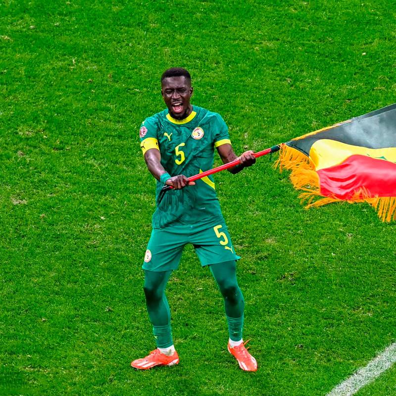 Idrissa Gueye, uno de los líderes de Senegal. FOTO AFP