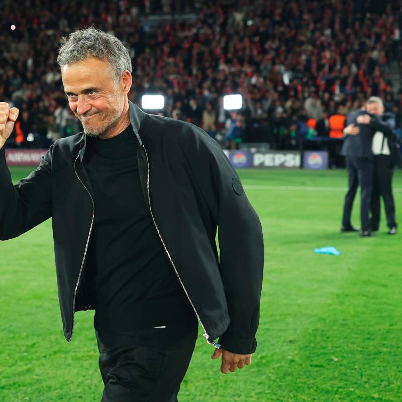 Luis Enrique cumplió 55 años el pasado 8 de mayo. Le devolvió al PSG la ilusión triunfal gracias a su estrategia de juego. Foto: GETTY 