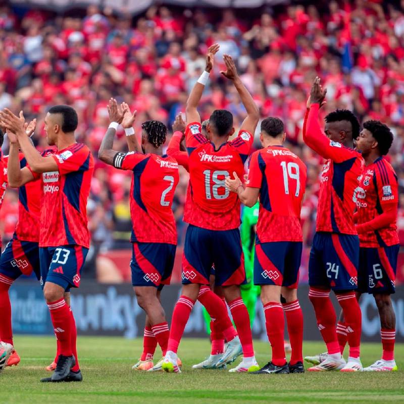 Independiente Medellín es quinto en la clasificación de la Liga con 29 puntos en 16 partidos. FOTO: Juan Antonio Sánchez