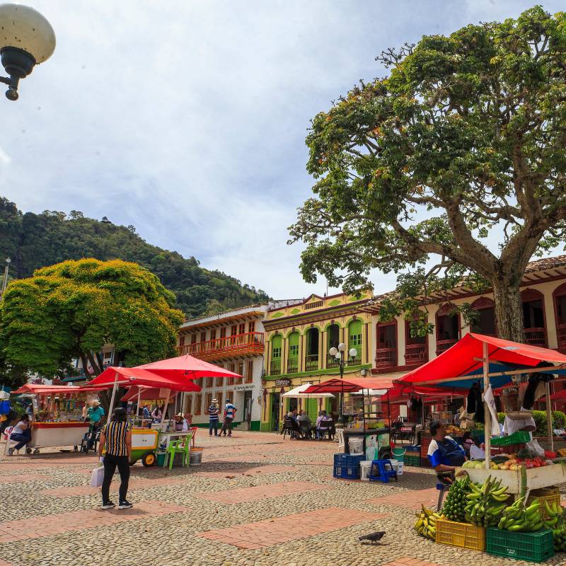 A poco más de tres horas de Medellín, Jericó es uno de los destinos turísticos más visitados del suroeste antioqueño. Tiene una agenda cultural robusta, con música, literatura y cine. FOTO Camilo Suárez