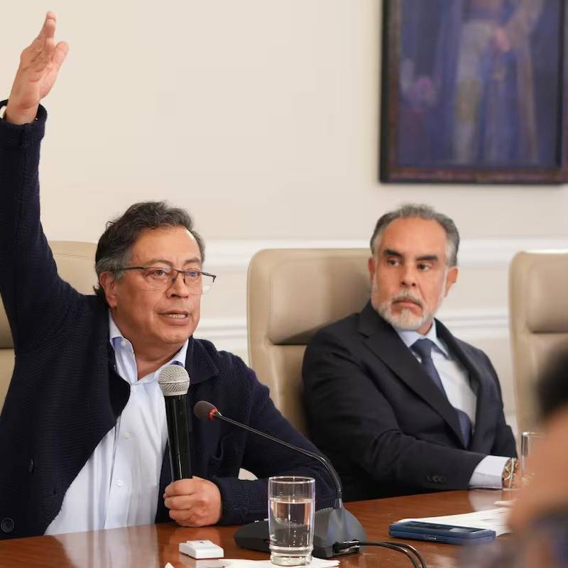 En Palacio ronda la idea de que así como sucedió con Laura Sarabia, la Cancillería podría ser una especie de “destierro” para Benedetti. FOTO: Presidencia