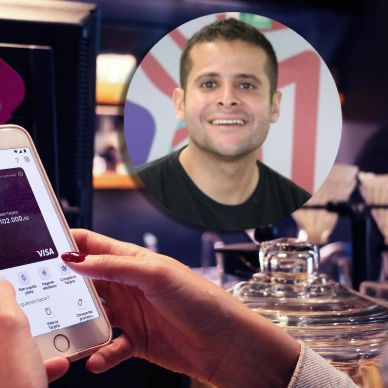 Rubén Darío Vargas, Chief Data & AI Officer de Nequi, explica en entrevista con EL COLOMBIANO cómo la inteligencia artificial está transformando los servicios financieros en Colombia. FOTO cortesía