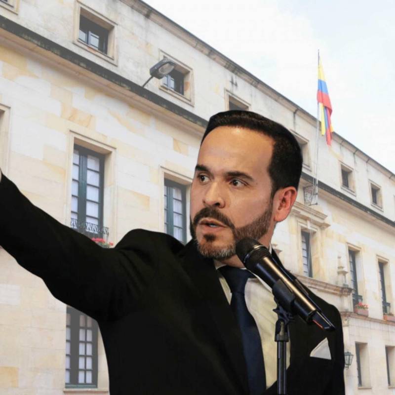 El Palacio de San Carlos, sede de la Cancillería, también sería la sede de la Presidencia: esa sería la intención de Abelardo de la Espriella. FOTOS: Cancillería y Colprensa