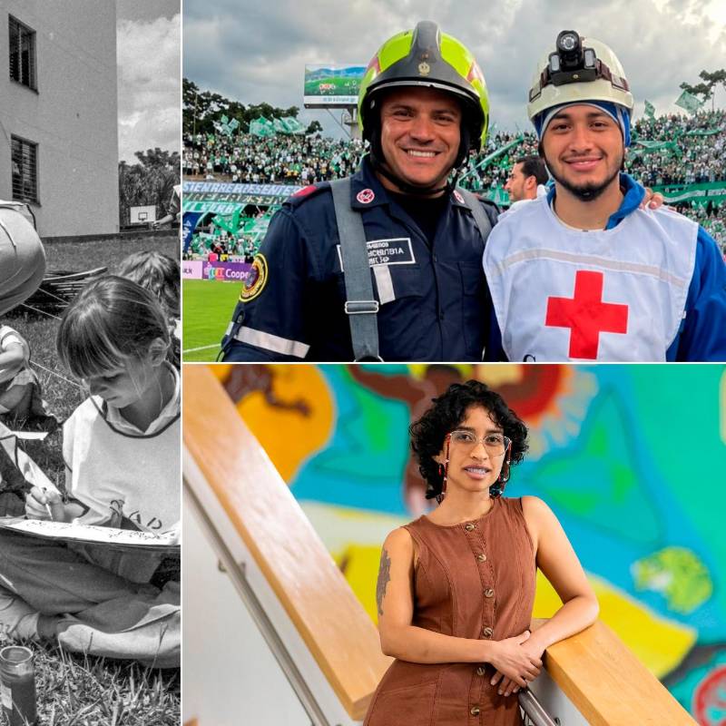 La Cruz Roja cumple 100 años y registramos tres historias de personas a quienes la entidad les cambió la vida. FOTOS Archivo, cortesía y Camilo Suárez