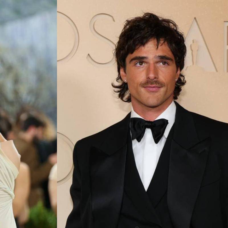 Jacob Elordi y Kendall Jenner fueron fotografiados durante un viaje a Hawáiy en una salida en Los Ángeles junto a Kylie Jenner y Timothée Chalamet. FOTO: AFP.