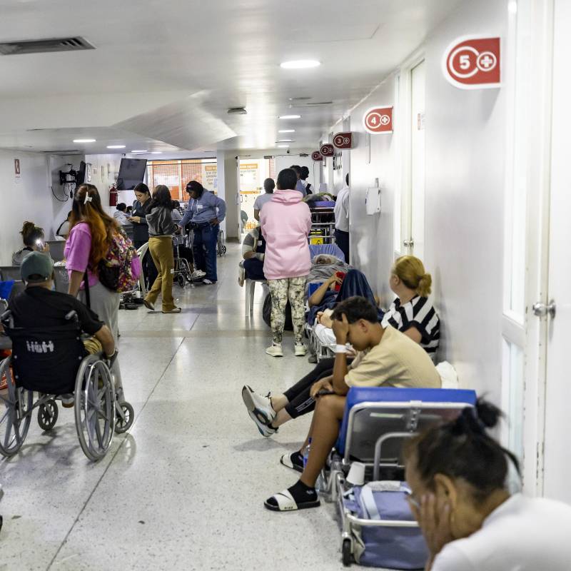Imagen de referencia del área de urgencias del Hospital General de Medellín. Foto: Andrés Camilo Suárez Echeverry.