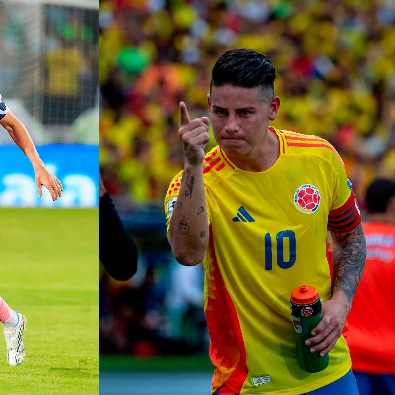 El futbolista argentino Lionel Messi es la gran figura del Inter Miami en esta temporada de la MLS. James Rodríguez es la gran contratación del mercado de pases 2026. Foto: Camilo Suárez y James Rodríguez