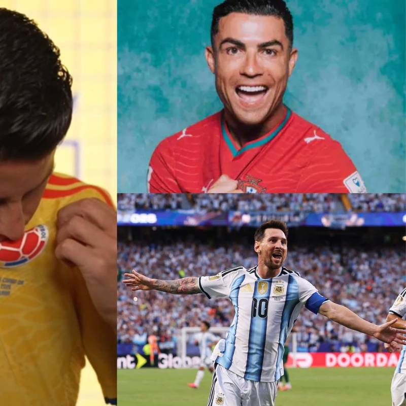 Messi, Cristiano y Colombia: lo más buscado por los colombianos durante el Mundial 2026. Foto: FIFA / @selecaoportugal / Selección Colombia