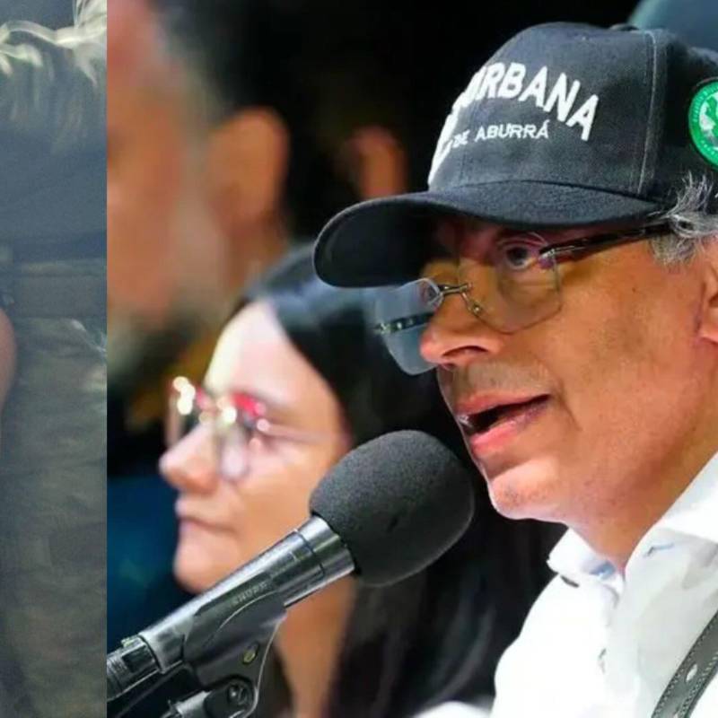 El ministro del Interior del vecino país fue preguntado por medios ecuatorianos si tenía información sobre una reunión entre alias Fito y Gustavo Petro. Fotos: EL COLOMBIANO y Ejército de Ecuador
