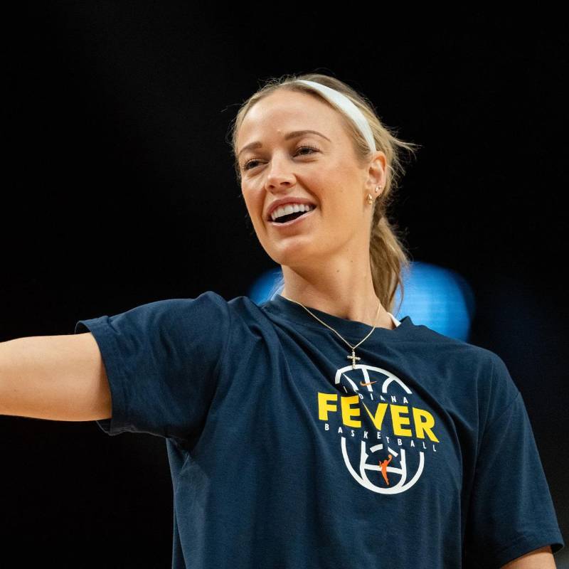 La figura de las Indiana Fever y guardiana de Caitlin Clark desató una tormenta política en Estados Unidos tras exigir “proteger a las jóvenes de hombres biológicos” en los juegos de la NBA femenina. FOTO: Getty