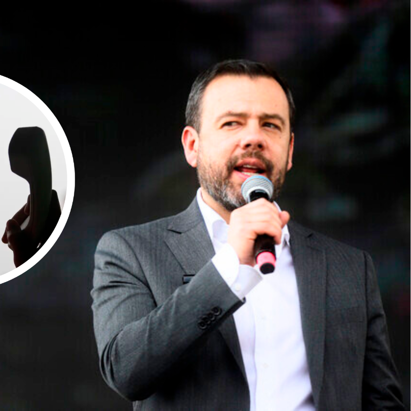 Pese a la tesis de la Fiscalía, el alcalde Carlos Fernando Galán aseguró que las autoridades ya le habían advertido del riesgo de atentado. FOTO: COLPRENSA/ARCHIVO