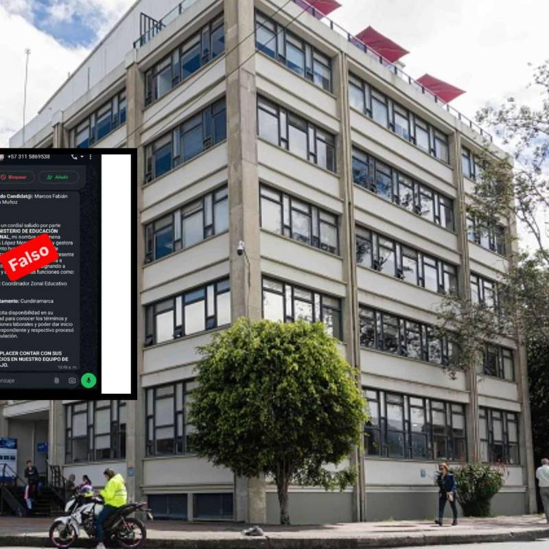 Los mensajes fraudulentos llegarían por diferentes medios como WhatsApp y correo electrónico. Foto: MinEducación.
