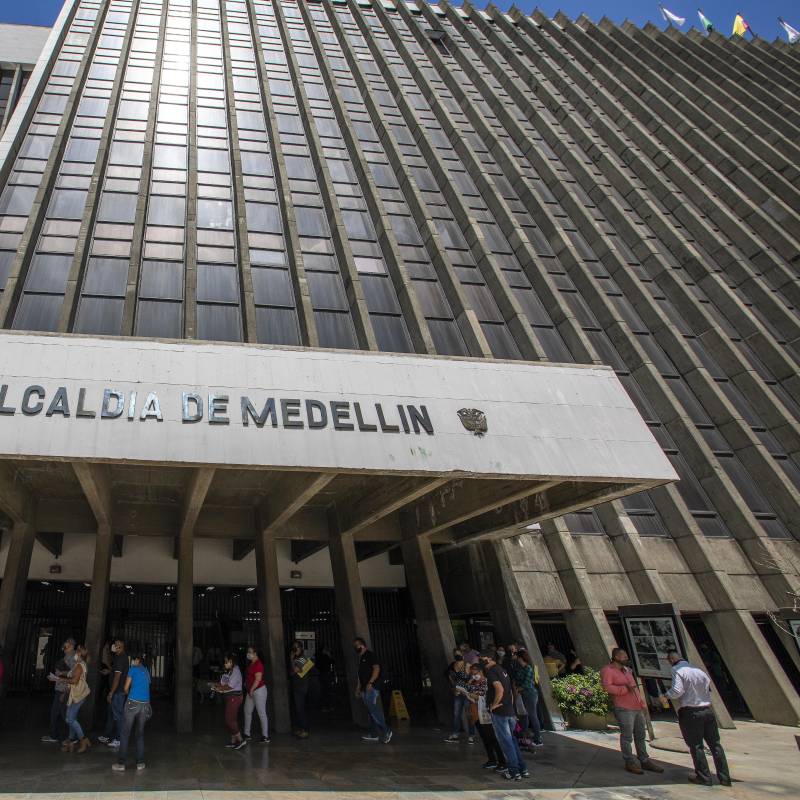 El caso de acoso habría ocurrido al interior de la Secretaría de Hacienda de la Alcaldía de Medellín. FOTO: El Colombiano