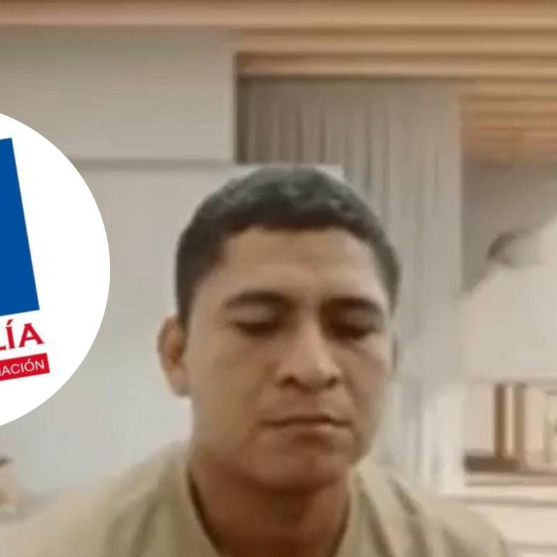 Jefferson Sánchez Correa, alias El Mono, señalado de reclutar menores para las disidencias de las Farc en Guaviare y Vaupés. Foto: Fiscalía General de la Nación