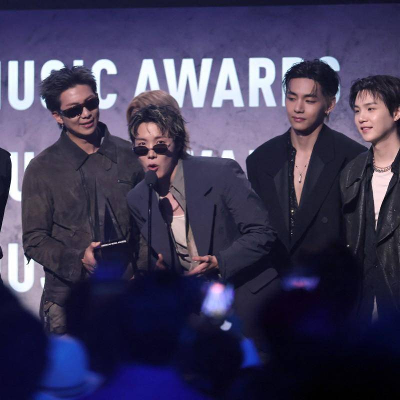 Se esperaba que las megaestrellas surcoreanas compitieran por varios de los máximos galardones de los Grammy. FOTO AFP