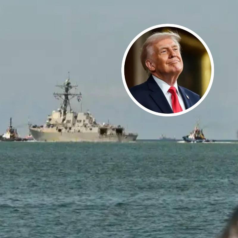 Dejar al buque ruso puede ser visto como una movida estratégica por parte del gobierno de EE.UU. Foto: AFP/Casa Blanca.