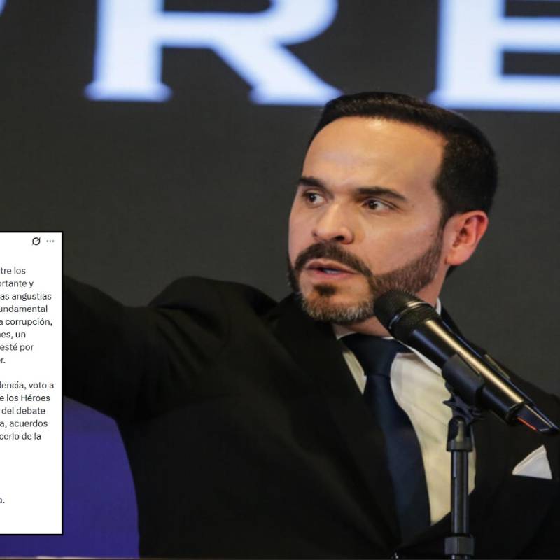 El presidente electo, quien ha insistido en realizar su posesión por fuera de la capital del país, celebró la primera decisión del Senado. Foto: Colprensa/Redes sociales @ABDELAESPRIELLA