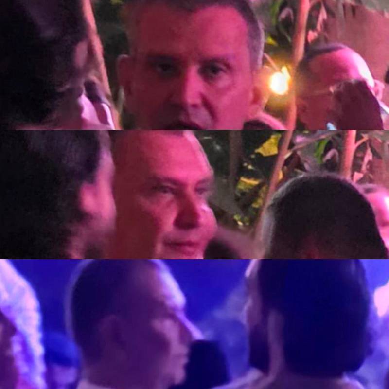 El empresario Emilio Tapia, vinculado a casos como el carrusel de la contratación, fue visto en un evento social, generando indignación y cuestionamientos sobre la justicia. FOTO: CORTESÍA