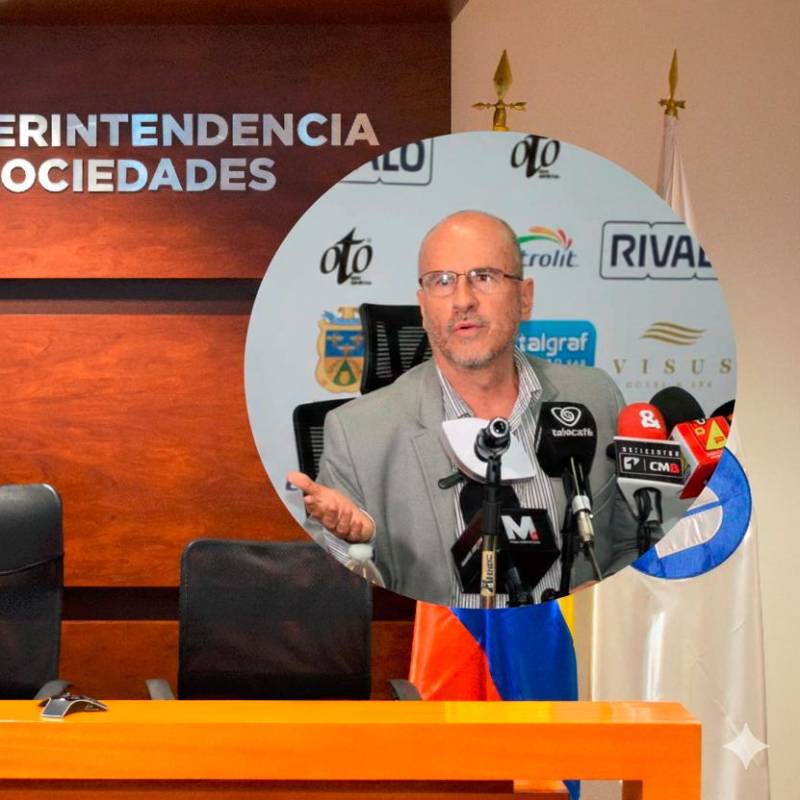  Álvaro de Jesús López Bedoya, representante legal del equipo de fútbol Deportivo Pereira, fue sancionado por la Superintendencia de Sociedades. FOTO CORTESÍA SUPERSOCIEDADES Y TOMADA DE @ArtetaBreinner.