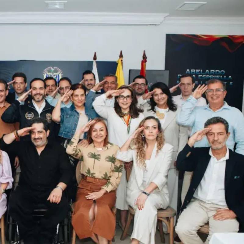 Ministros y ministras del gobierno de Abelardo de la Espriella. Foto: redes sociales
