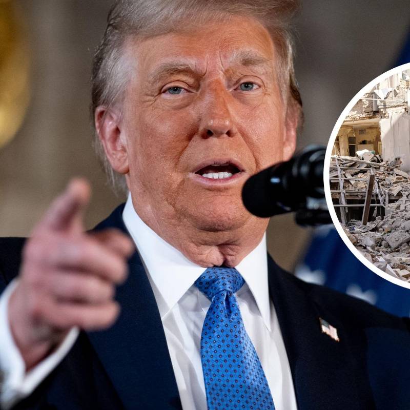 Con la victoria como único objetivo, el presidente estadounidense intensifica la ofensiva contra Irán y pone la mira en la isla de Jark, punto clave de las exportaciones de Irán. FOTO: Getty y AFP