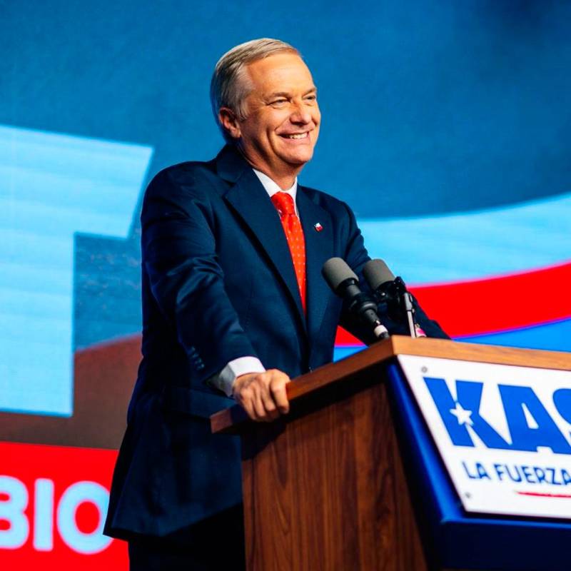 José Antonio Kast ganó las elecciones presidenciales de Chile en su tercer intento. FOTO: Tomada de X @joseantoniokast