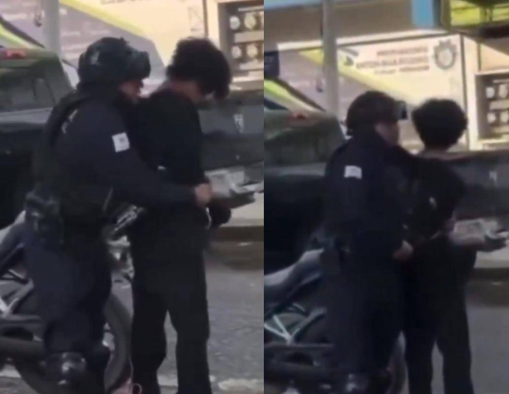 El adolescente fue capturado por las autoridades tras el ataque en el que murieron dos profesoras en una escuela de Michoacán. FOTO: Redes sociales. 