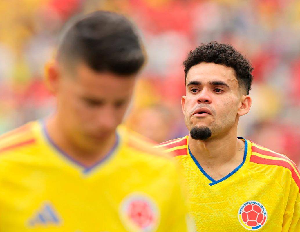 El extremo Luis Díaz fue uno de los pocos jugadores de la Selección Colombia que marcaron en el Mundial. Foto: AFP