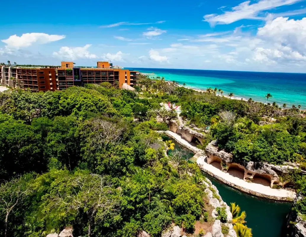 Imagen de la Riviera Maya, ubicada en la costa del mar Caribe de México. FOTO: Jaime Pérez