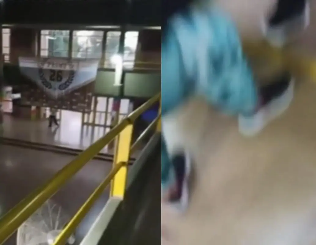 El tiroteo ocurrió en una escuela de San Cristóbal, en la provincia argentina de Santa Fe, y dejó un estudiante muerto y varios heridos. FOTO: Captura de video, redes sociales. 