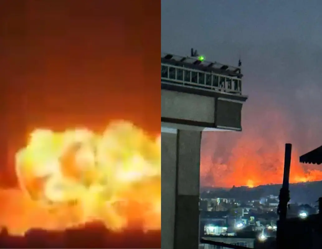 Cazabombarderos sobrevolaron Kabul tras el anuncio de “guerra abierta” por parte de Pakistán, en una escalada que amenaza con desatar un conflicto mayor en la región. FOTO: Redes sociales. 