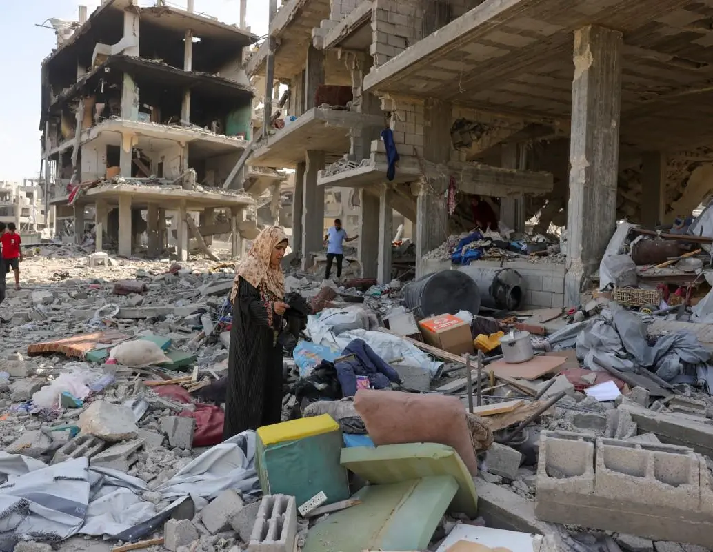 La guerra en Gaza ha dejado más de 62.000 muertos y al menos 244 periodistas asesinados desde 2023. FOTO: AFP