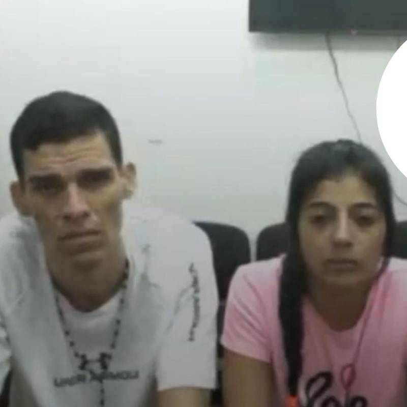 Wilmer Rafael Torres Torres y Stefhanny Michel Amarillo Viviesca, pese a que no aceptaron los cargos, los elementos probatorios permitieron que fueran imputados. Foto: Fiscalía General de la Nación