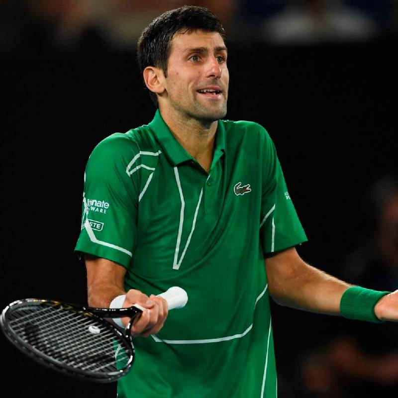 Djokovic atraviesa un descenso en la clasificación mundial tras perder 790 puntos con respecto al escalafón anterior. FOTO AFP