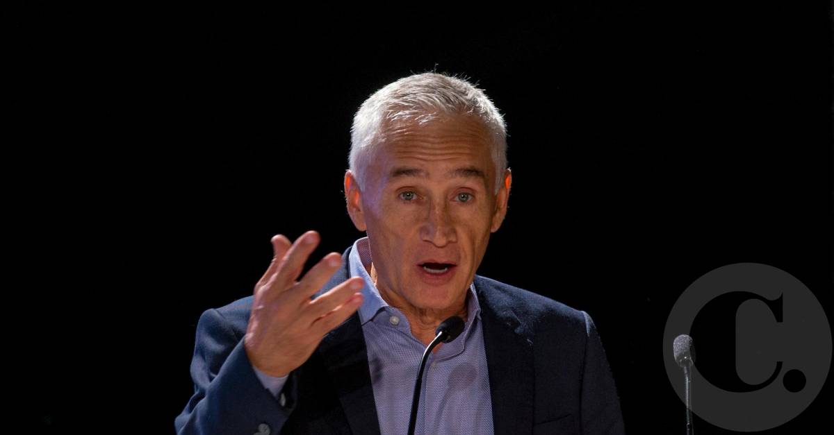 Jorge Ramos, one of the most influential Latin American periodists in the US state, was in the Univisión category