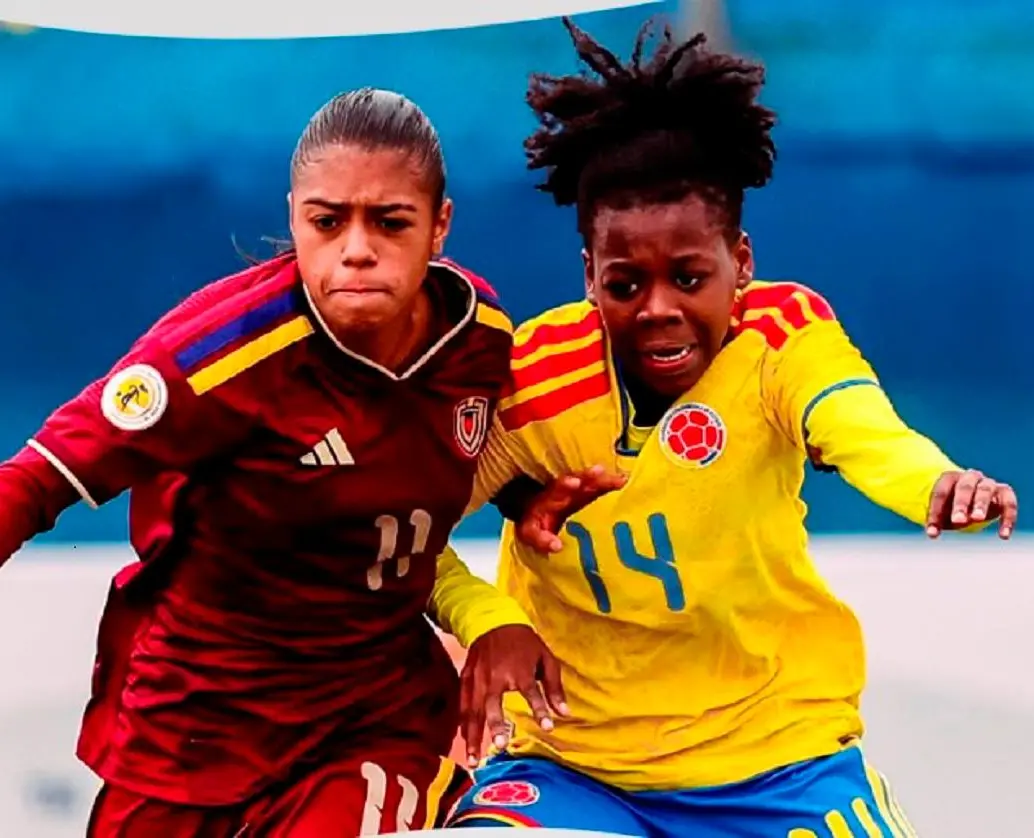 Colombia cayó con Venezuela y se quedó sin el cupo al Mundial Sub-17 de Marruecos. FOTO FCF