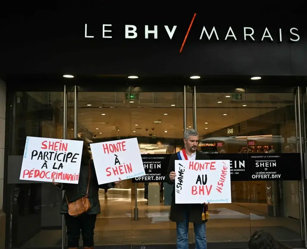 El escándalo estalla justo cuando el gigante asiático se prepara para abrir en París su primera tienda física a nivel mundial. Foto: AFP