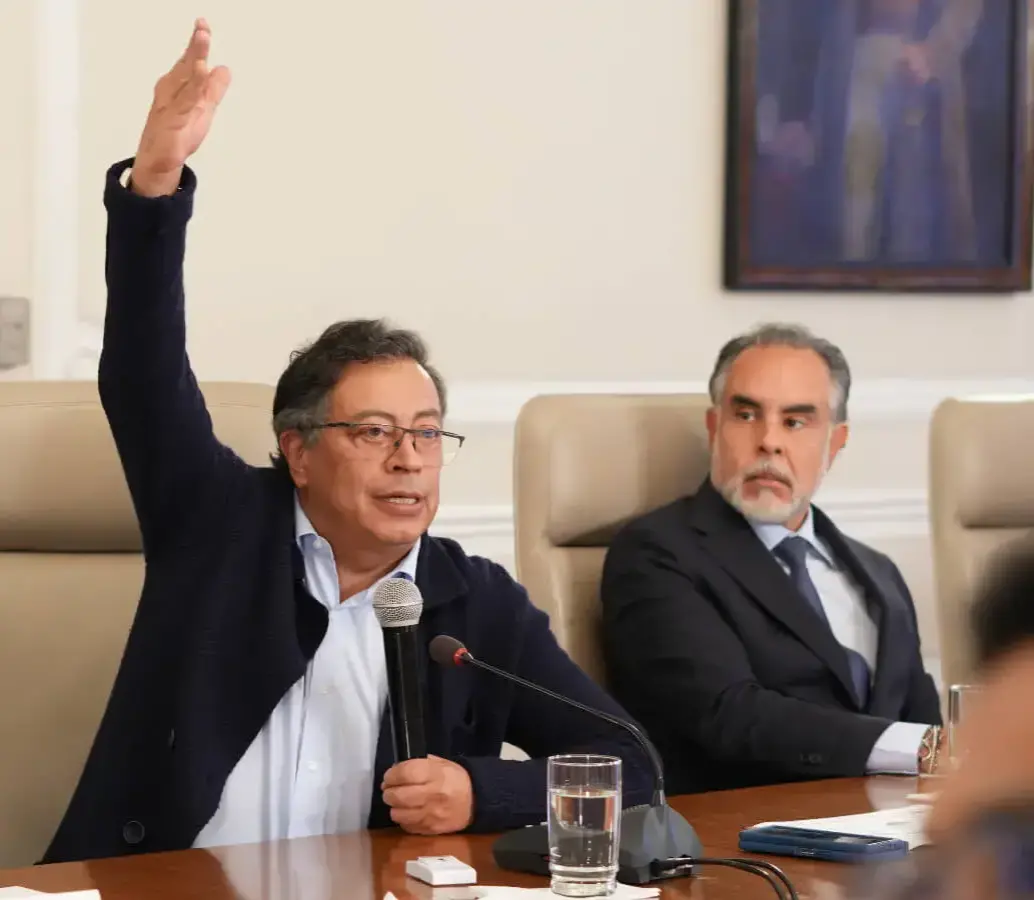 Gustavo Petro entró en la recta final de su gobierno. <b>Foto:</b> Captura de Pantalla.