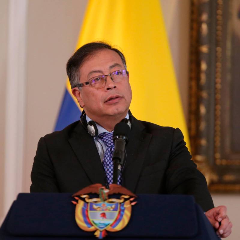 Gustavo Petro y tres personas de su círculo más cercano están incluidos en la Lista Clinton. FOTO: COLPRENSA.