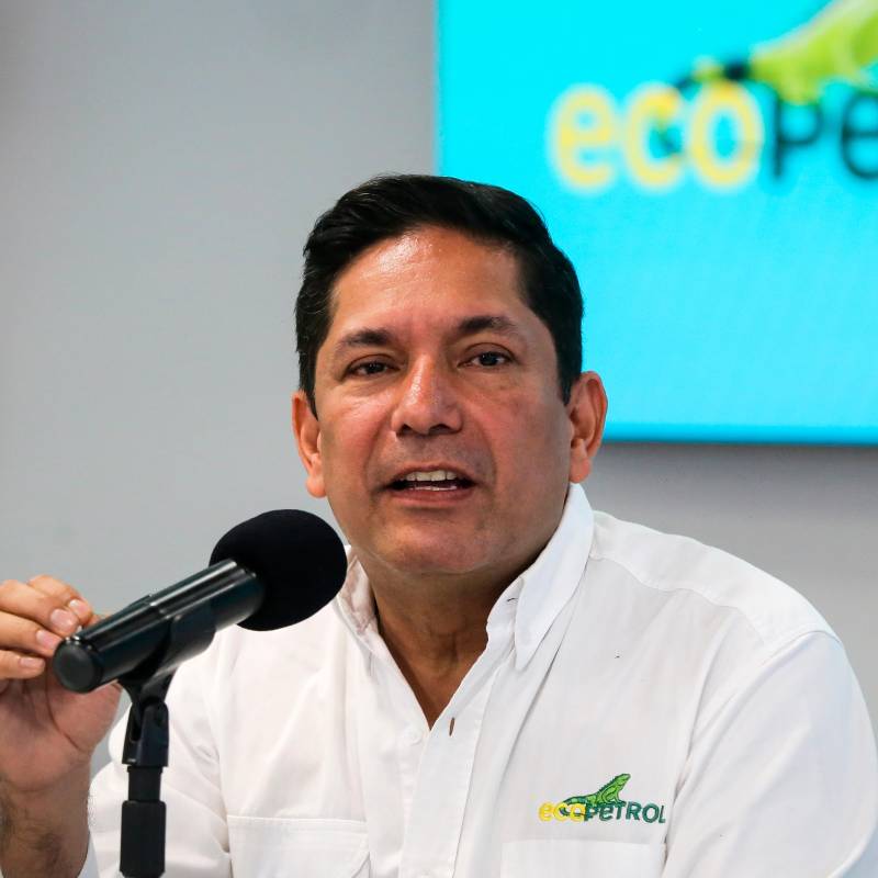 Juan Carlos Hurtado, presidente de Ecopetrol. Su salida sería solicitada por Luis Felipe Henao, presidente de la junta directiva. FOTO COLPRENSA