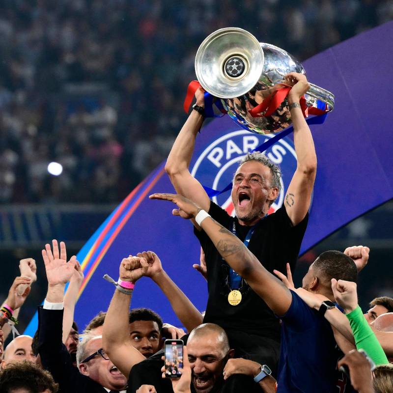 PSG logró el anhelado título de Champions. FOTO: AFP