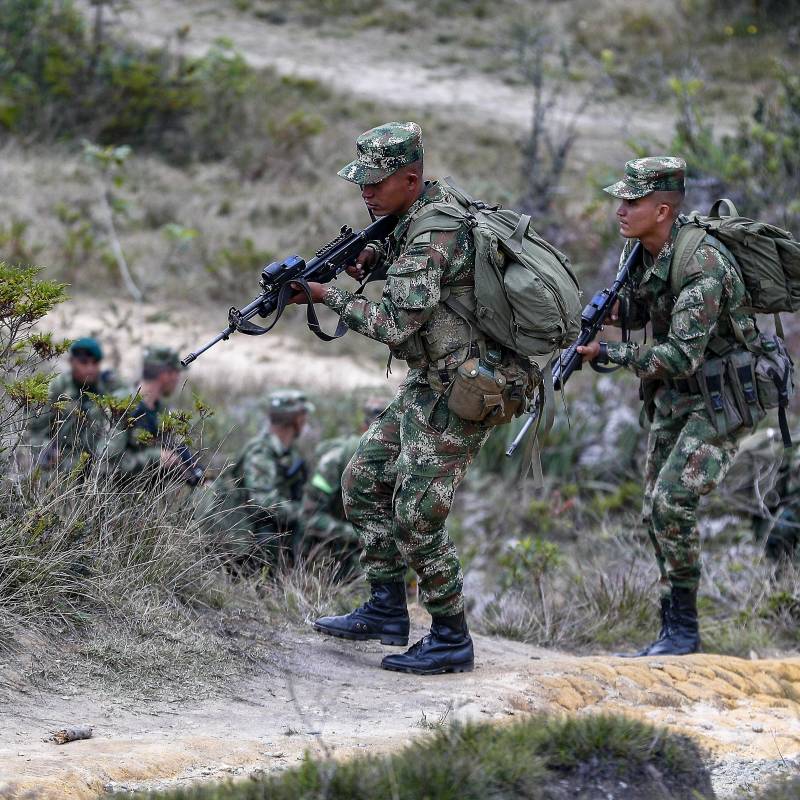Imagen de referencia de miembros del Ejército en el Norte de Antioquia. Foto: Manuel Saldarriaga Quintero