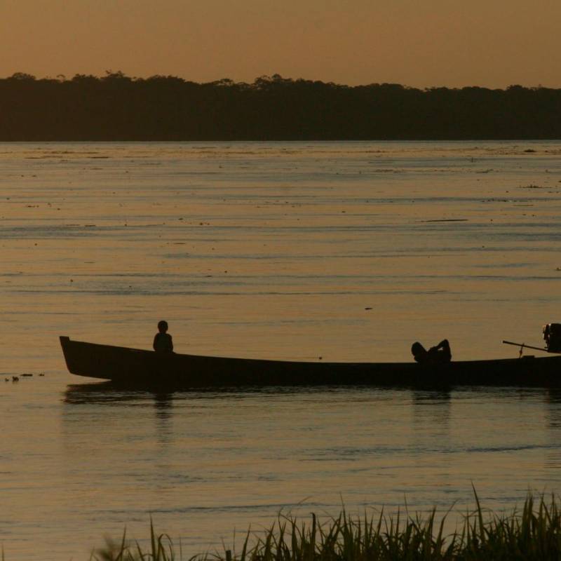 Desde 1993, mediciones científicas revelan un cambio sostenido en la distribución del caudal amazónico en la frontera colombo-peruana. FOTO: El Colombiano